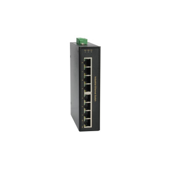LevelOne IFP-0801 łącza sieciowe Fast Ethernet (10 100) Obsługa PoE Czarny
