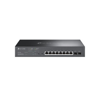 TP-Link Omada TL-SG2210MP Zarządzany L2 L2+ Gigabit Ethernet (10 100 1000) Obsługa PoE 1U Czarny