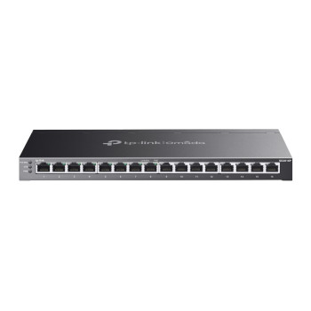 TP-Link Omada SG2016P łącza sieciowe Zarządzany L2 L2+ Gigabit Ethernet (10 100 1000) Obsługa PoE Czarny