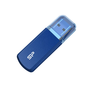 Silicon Power Helios 202 pamięć USB 64 GB USB Typu-A 3.2 Gen 1 (3.1 Gen 1) Niebieski