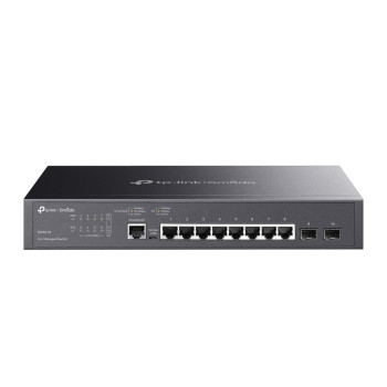 TP-Link Omada SG3210 łącza sieciowe Zarządzany L2 L3 Gigabit Ethernet (10 100 1000) 1U Czarny
