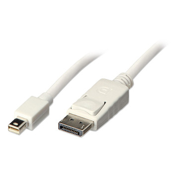 Lindy 41057 kabel DisplayPort 2 m Mini DisplayPort Biały