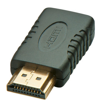 Lindy 41208 zmieniacz płci   kabli HDMI HDMI Mini Czarny