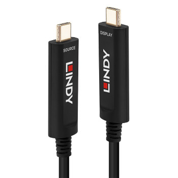 Lindy 38501 kabel USB 5 m USB C Czarny