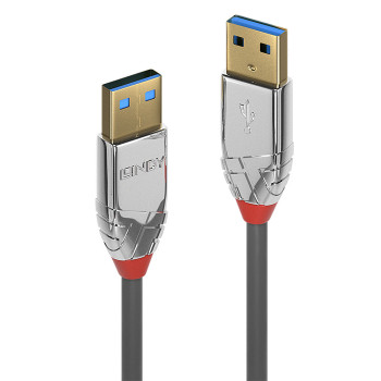 Lindy 36629 kabel USB 5 m USB 3.2 Gen 1 (3.1 Gen 1) USB A Szary