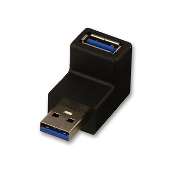 Lindy 71261 zmieniacz płci   kabli USB 3.0 Czarny