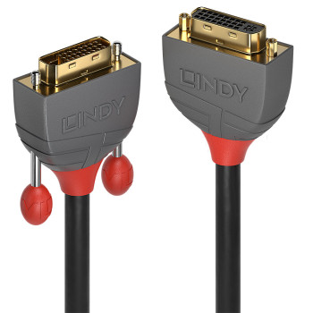Lindy 36233 kabel DVI 3 m DVI-D DVI-I Czarny