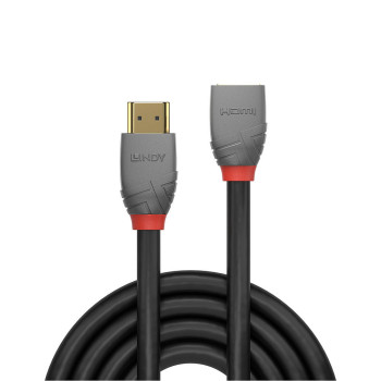 Lindy 36475 kabel HDMI 0,5 m HDMI Typu A (Standard) Czarny