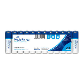 MediaRange Batterie Premium Mignon Alkaline AALR6 1,5V 24St