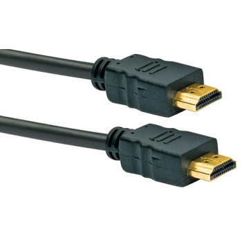 Schwaiger HDMI-Kabel 0,7m Schwarz