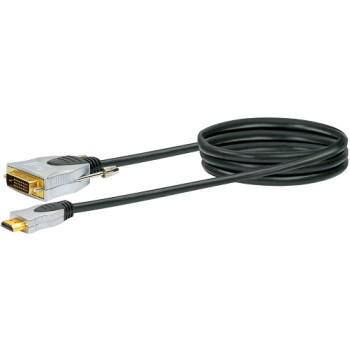 Schwaiger HDMI-Kabel HDMI - DVI 2,0m