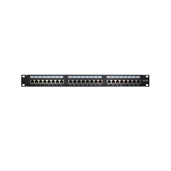 Inter-Tech 19" Patchpanel Cat.5e STP 24 Port Metall Inter-Tech 19" Patchpanel Cat.5e STP 24 Port Metall