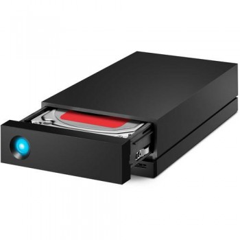 External HDD LACIE 4TB SATA USB 3.2 USB 3.1 USB-C Rotation speed 7200 rpm Black STHS4000800