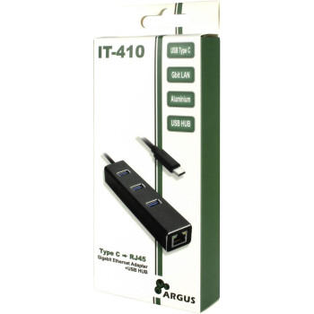 Inter-Tech LAN-Adapter Argus IT-410 USB-C Gigabit Ethernet