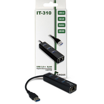 Inter-Tech LAN-Adapter Argus IT-310 USB-A Gigabit Ethernet
