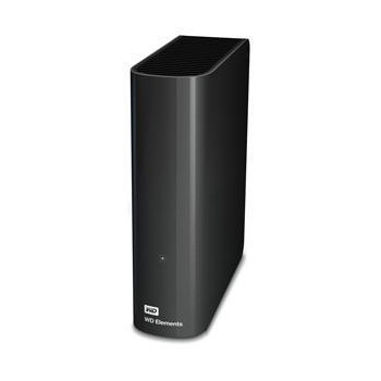 External HDD WESTERN DIGITAL Elements Desktop 8TB USB 3.0 Black WDBWLG0080HBK-EESN