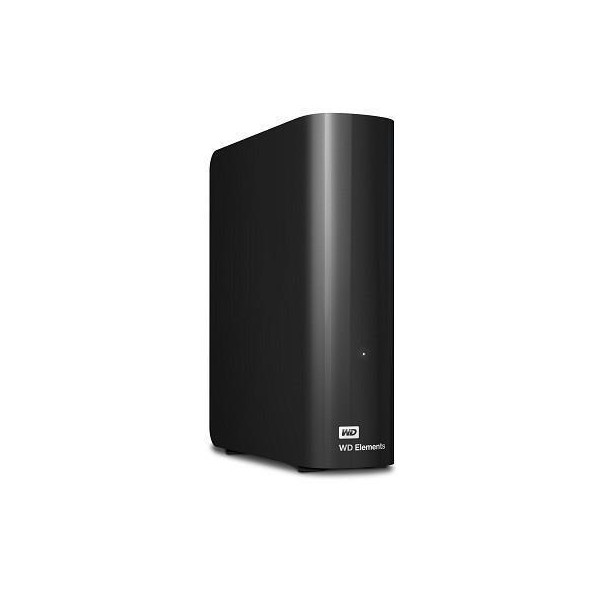 External HDD WESTERN DIGITAL Elements Desktop 10TB USB 3.0 Black WDBWLG0100HBK-EESN External HDD WESTERN DIGITAL Elements Desktop 10TB USB 3.0 Black WDBWLG0100HBK-EESN