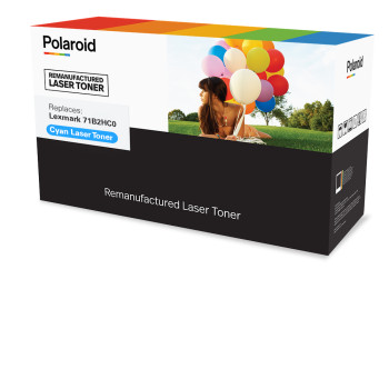 Polaroid Toner LS-PL-22308-00 ersetzt Lexmark 71B2HC0 CY