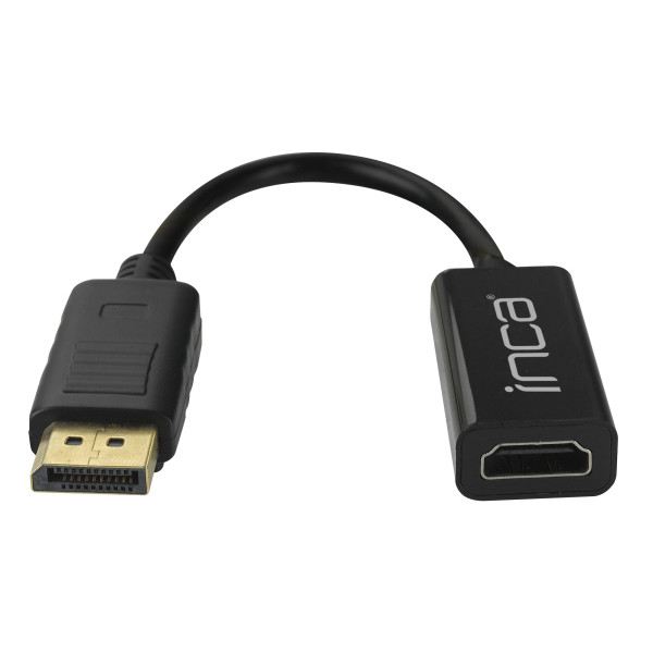 INCA Adapter IDTH-07 DisplayPort HDMI, 4K, 0.2m retail INCA Adapter IDTH-07 DisplayPort HDMI, 4K, 0.2m retail
