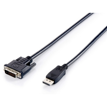 Equip 119336 adapter kablowy 2 m DisplayPort DVI-D Czarny