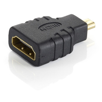 Equip 118915 zmieniacz płci   kabli microHDMI HDMI Czarny