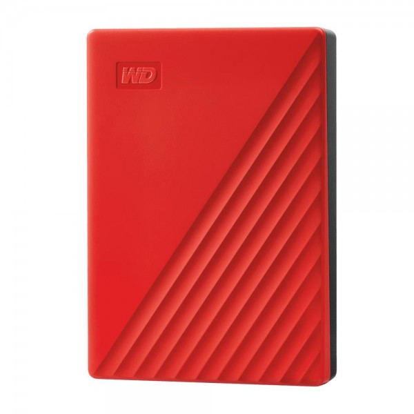 External HDD WESTERN DIGITAL My Passport 4TB USB 2.0 USB 3.0 USB 3.2 Colour Red WDBPKJ0040BRD-WESN External HDD WESTERN DIGITAL My Passport 4TB USB 2.0 USB 3.0 USB 3.2 Colour Red WDBPKJ0040BRD-WESN