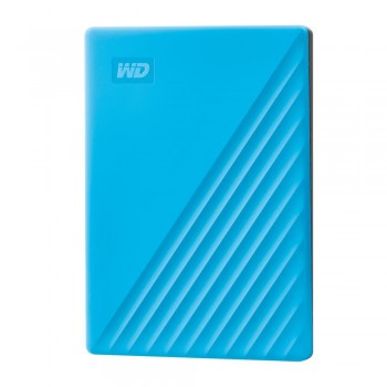 External HDD WESTERN DIGITAL My Passport 2TB USB 2.0 USB 3.0 USB 3.2 Colour Blue WDBYVG0020BBL-WESN