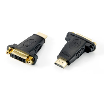 Equip 118909 zmieniacz płci   kabli DVI (24+1) HDMI A Czarny