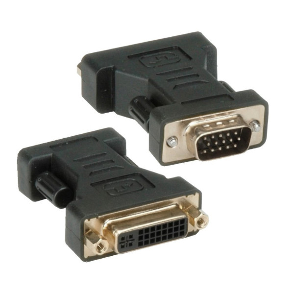 Techly DVI - VGA F M DVI-I Czarny Techly DVI - VGA F M DVI-I Czarny