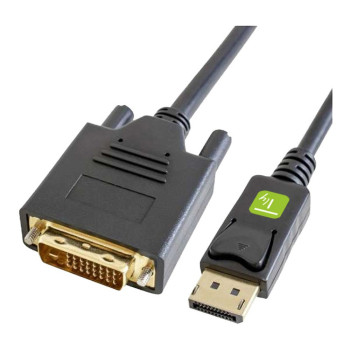 Techly ICOC DSP-C12-030 adapter kablowy 3 m DisplayPort DVI Czarny