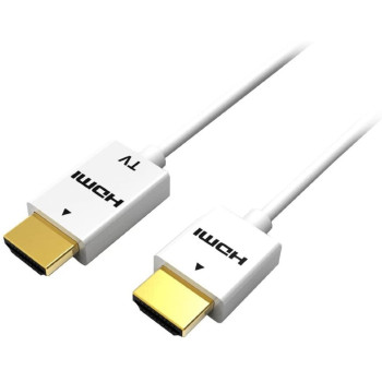 Techly 1m HDMI-A HDMI-A kabel HDMI HDMI Typu A (Standard) Biały
