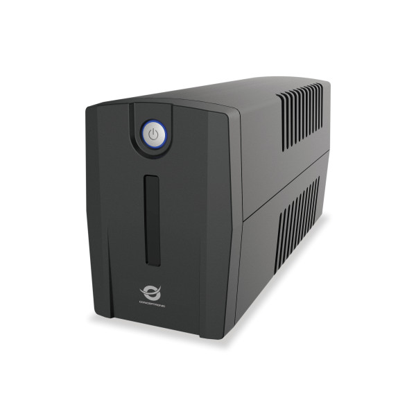 Conceptronic ZEUS02ES zasilacz UPS Technologia line-interactive 0,85 kVA 480 W 2 x gniazdo sieciowe Conceptronic ZEUS02ES zasilacz UPS Technologia line-interactive 0,85 kVA 480 W 2 x gniazdo sieciowe