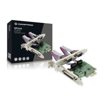 Conceptronic SPC01G adapter Wewnętrzny Równoległy, RS-232