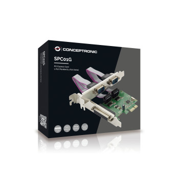 Conceptronic SPC01G adapter Wewnętrzny Równoległy, RS-232