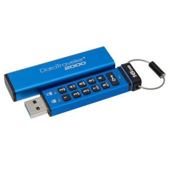 Kingston Technology DataTraveler 2000 16GB pamięć USB USB Typu-A 3.2 Gen 1 (3.1 Gen 1) Niebieski
