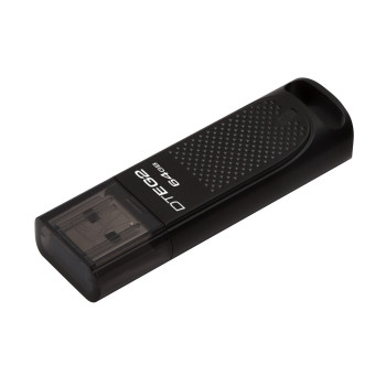 Kingston Technology DataTraveler Elite G2, 64GB pamięć USB USB Typu-A 3.2 Gen 1 (3.1 Gen 1) Czarny
