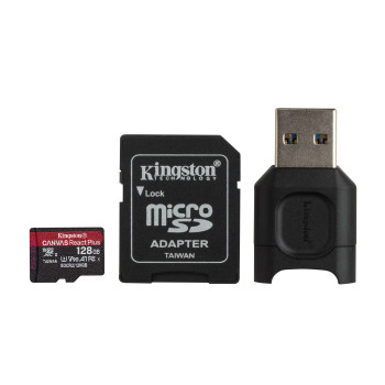Kingston Technology Canvas React Plus 128 GB MicroSD UHS-II Klasa 10