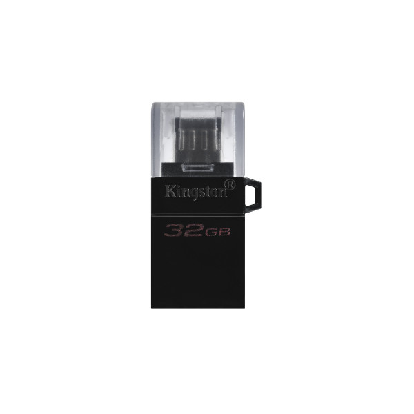 Kingston Technology DataTraveler microDuo3 G2 pamięć USB 32 GB USB Type-A Micro-USB 3.2 Gen 1 (3.1 Gen 1) Czarny Kingston Technology DataTraveler microDuo3 G2 pamięć USB 32 GB USB Type-A Micro-USB 3.2 Gen 1 (3.1 Gen 1) Czarny