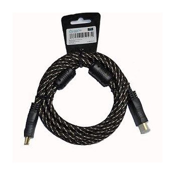 Kabel Impuls-PC HDMI-HDMI 1,8m gold/fer/Nyl/Holder CCS