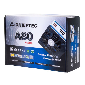 Chieftec CTG-750C moduł zasilaczy 750 W 24-pin ATX ATX Czarny