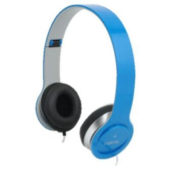 LogiLink Headset stereo blau 1x 3,5mm Klinke