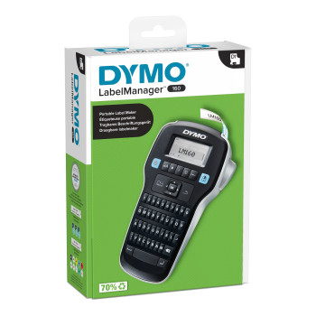 DYMO LabelManager 160 6912 mm D1-Bänder Qwertz