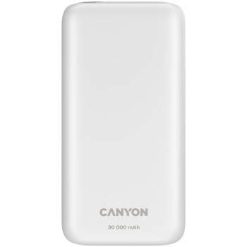 Canyon Powerbank PB-301 30000 mAh PDQCDisplay white retail