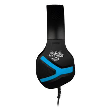Konix KX MY PS4 NEMESIS HEADSET Zestaw słuchawkowy Przewodowa Opaska na głowę Gaming Czarny, Niebieski