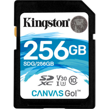 Kingston Technology Canvas Go! 256 GB SDXC UHS-I Klasa 10