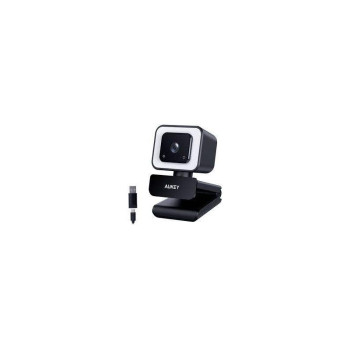 Aukey Stream Series -Ring Light Full HD Webcam -1/3-CMOS Sensor - PC-LM6