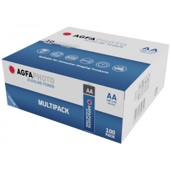 AGFAPHOTO Battery Power Alkaline Mignon AA (Multipack 100-Pack)