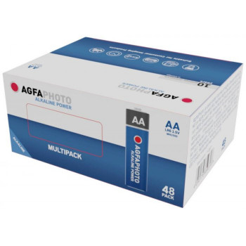 AGFAPHOTO Battery Power Alkaline Mignon AA (Multipack 48-Pack)