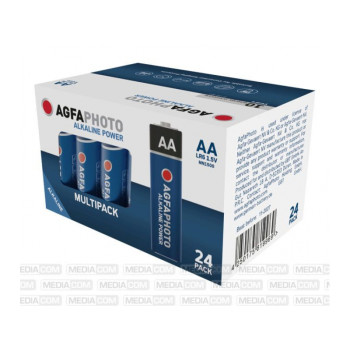 AGFAPHOTO Battery Power Alkaline Mignon AA (Multipack 24-Pack)