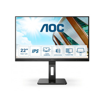 AOC 54,6cm (21,5) 1609 HDMI/DVI/DP/USB, Black - 22P2Q